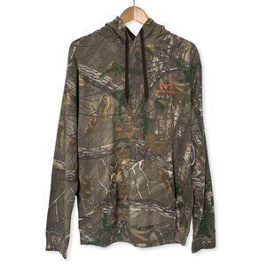 Realtree Front Pouch Pocket Camo Xtra Hoodie Sweater Heritage Cabin Cottagecore